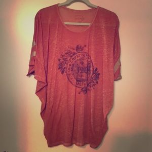 Oversized Free People short sleeved T